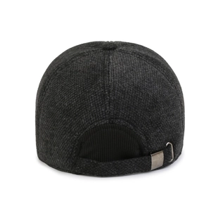 Casquette de baseball d'hiver pour hommes avec doublure polaire et protège-oreilles