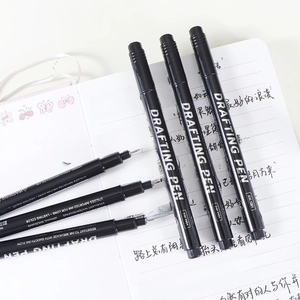 Waterproof quick-dry fine tip drafting pens set for professional drawing and sketching