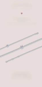 Detailed view of S925 sterling silver Cuban bracelets featuring oval D-color moissanite stones