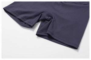 Détail du short de yoga extensible avec gousset ergonomique et coutures doubles de qualité