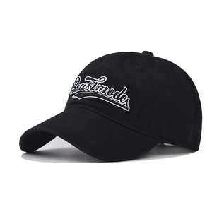 Casquette de Baseball en Coton Brodé Beastmode Soft Top Réglable Respirant Pare-Soleil Extérieur Rétro Sport Décontracté Mode Chapeau
