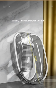 Détail de la cuve à lessive gris transparent avec planche et diamètre interne de 42cm