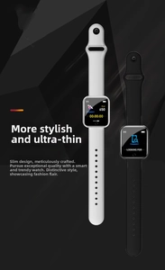 Smart fitness tracker with heart rate and calorie monitor display on rectangular screens