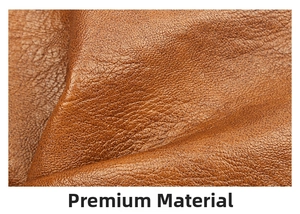 Détail de cuir marron de qualité avec motif litchi et texture souple pour sacs pour femmes