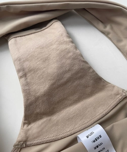 Macro shot of breathable ice silk underwear featuring 100% cotton crotch lining