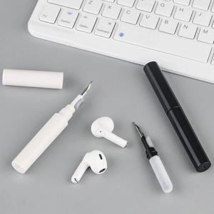 Multi-functional Bluetooth Earbuds Cleaning Pen Tool Portable ABS Stainless Steel For Earphone Charging Case