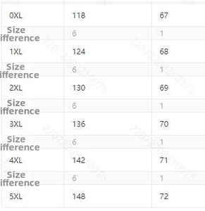 Detailed size chart for black skull knit pullover showing bust and length measurements