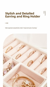 Macro view of velvet earring and ring slots featuring gold jewelry and star earrings