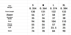 Detailed sizing chart for women V-neck maxi dress with length, bust, and waist measurements