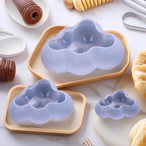 3D Cloud Silicone Mold Mirror Surface DIY Craft For Cake Decoration Resin Casting Soap Making Aromatherapy Gypsum Clay