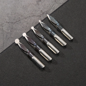 Set of 5 professional metal calligraphy nibs ranging from 1mm to 5mm for gothic fountain pens