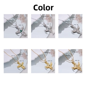 Detailed specs of sword phoenix pendant with snake chain, length 40cm plus 5cm extender