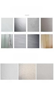 Adhesive wall hooks suitability guide for various surfaces like tile, marble, and wood