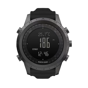 North Edge outdoor digital sports watch with altimeter barometer and compass functions