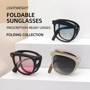 Foldable Polarized Sunglasses TR90 Frame UV400 Protection Portable Lightweight Travel Driving Eyewear Men Women