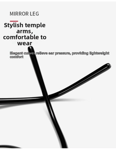 Detail view of ergonomic glossy black temple arms for comfortable polarized sunglasses