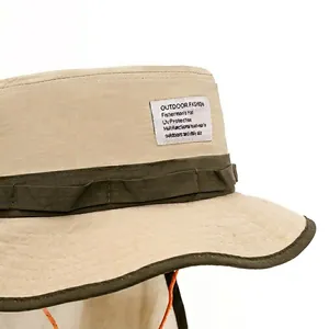 Chapeau de soleil à séchage rapide avec protège-nuque pour camping et randonnée en plein air