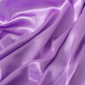 Elegant 90cm purple satin square scarf featuring smooth silk texture and glossy finish