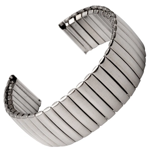 Stainless Steel Elastic Watch Band Universal Stretch Expansion Strap No Buckle Polished Matte Finish