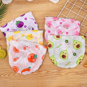 Breathable dog vest with cartoon fruit patterns for large dogs, stylish pet summer clothes