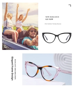 Detail shot of elegant cat-eye glasses frames with a high-fashion lifestyle aesthetic