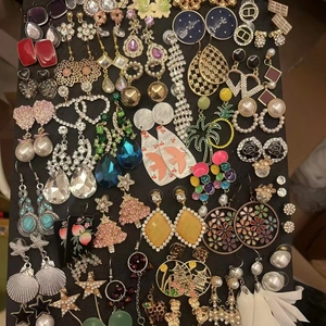 Orecchini Vintage Con Fiocco E Perno In Argento Gioielli Retrò Smalto Goccia D Olio Per Donne Accessori Di Moda Eleganti