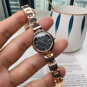 Fashion Women's Quartz Watch Rhinestone Metal Bracelet Analog Wristwatch Elegant Casual Jewelry Wrist Watch For Lady