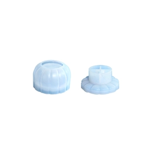Moule en silicone créatif pour boîte de rangement citrouille avec texture nervurée