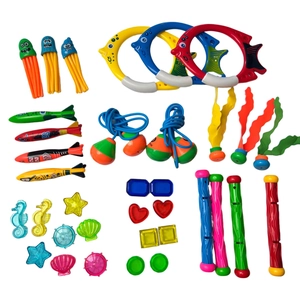 Plastic Diving Toys Pool Swimming Underwater Sinking Training Game For Kids Summer Fun