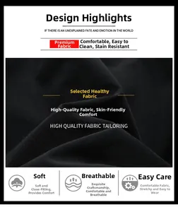 Detail of high-quality black fabric showing soft texture and skin-friendly properties