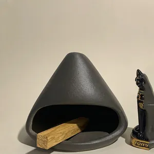 Palo Santo Holder Ceramic Sage Burner Tray Incense Stick Stand Meditation Aromatherapy Home Decor Minimalist Modern Bowl