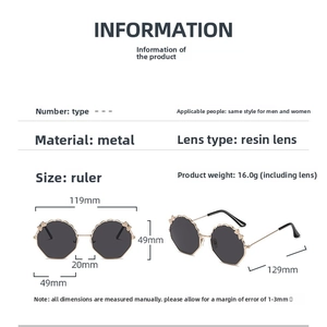 Tableau des tailles pour lunettes de soleil enfant avec mesures détaillées du cadre