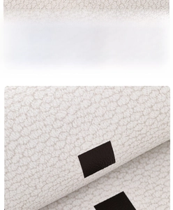 Close-up of eco-friendly 0 formaldehyde hallway mat with pebble texture surface