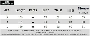 Detailed size chart for lace off-shoulder long dress with measurements in centimeters