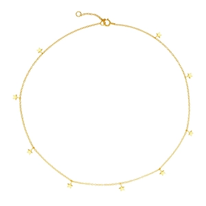 Star Pendant Necklace With 925 Sterling Silver Chain And Copper Charms Elegant Minimalist Adjustable Jewelry For Women