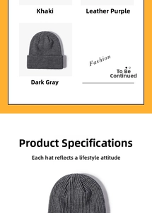 Detail of ribbed knit texture on a winter beanie showcasing warm gray wool fabric quality