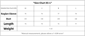 Tableau des tailles détaillé en CM pour chemise en popeline perlée, buste et manches inclus