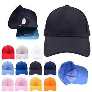 Kids Baseball Cap Solid Color Cotton Adjustable Sun Protection Outdoor Sports Sunshade Hat For Boys Girls Toddler