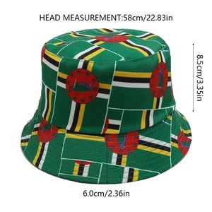Guide des tailles détaillé pour chapeau bob Dominique avec circonférence de tête 58 cm