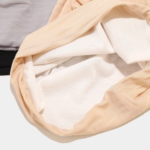 Minimalist double-layered slouchy beanie shown in multiple colors with soft inner lining