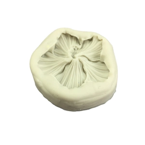 Hibiscus flower silicone mold for DIY fondant chocolate baking and resin crafts