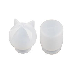 Spherical and cylindrical silicone molds for epoxy resin DIY driftwood bottle crafts