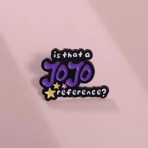 Cartoon Alphabet Slogan Enamel Pin Trendy Star Shaped Metal Badge For Backpack Hat Clothing Decorative Brooch Accessory