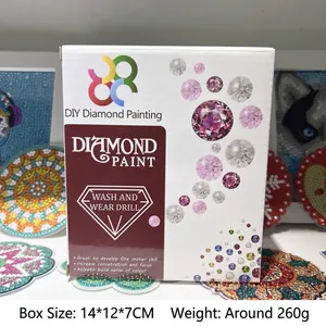DIY Diamond Painting Coaster Set with Undersea World design for tabletop decoration
