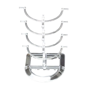 Multi-layer transparent acrylic display stand for sunglasses and fashion hairbands
