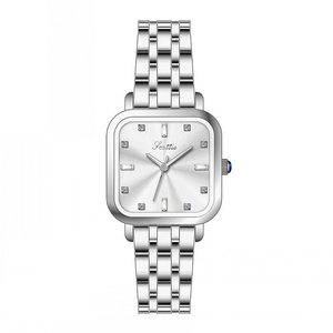 Elegant Square Quartz Watch For Women With Stainless Steel Strap Rhinestone Dial Fashion Luxury Waterproof Wristwatch