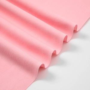 Soft pink imitation cashmere scarf with tassels and high-quality knitted texture
