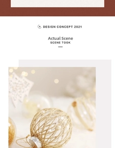 Close-up of a 6cm twine Christmas ball with white pearls on a festive background