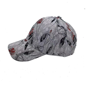Casquette de baseball en dentelle grise pour femme avec broderies et fini pailleté