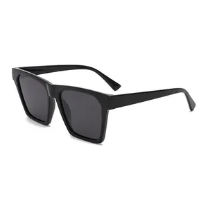 Square Sunglasses For Women Men Oversized Retro Fashion UV400 Protection PC Frame TAC Lenses Outdoor Driving Travel Eyewear